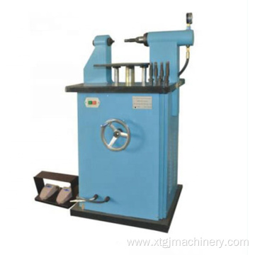 Brake lining brake shoe riveting machine